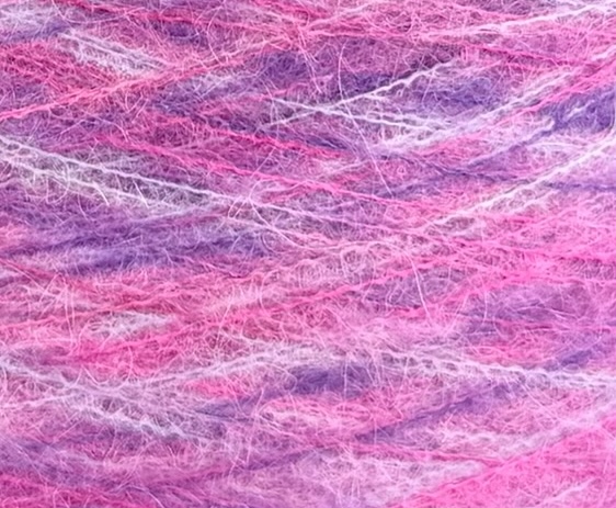 Zimpfer Wolle Selezione Art. Soriano Nm 1/15 – Fil en alpaga baby col. Lilas et violet 07